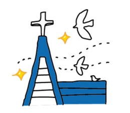 YMCA sheep & friends' daily life sticker #4496282