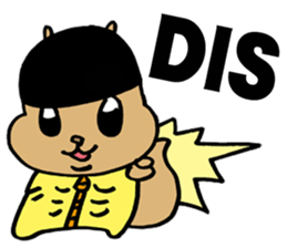 Squirrel Hip Hop Dis Battle sticker #4496656