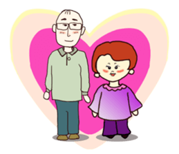 Hiroshima's dad and mama sticker #4496719