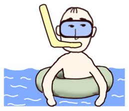 Hiroshima's dad and mama sticker #4496722