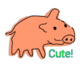 Simply animals sticker #4496861