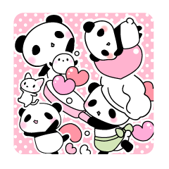 Along with the friendly panda2