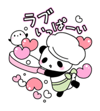 Along with the friendly panda2 sticker #4496968