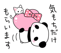Along with the friendly panda2 sticker #4496977