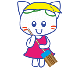 Daily life of Sakura sticker #4497169