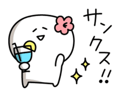 Yuru-Yuru Simple in summer sticker #4497609