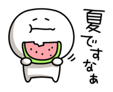 Yuru-Yuru Simple in summer sticker #4497613