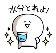 Yuru-Yuru Simple in summer sticker #4497616