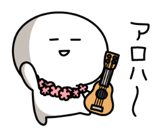 Yuru-Yuru Simple in summer sticker #4497618