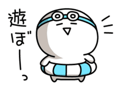 Yuru-Yuru Simple in summer sticker #4497621