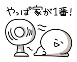 Yuru-Yuru Simple in summer sticker #4497632