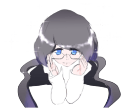 glasses max sticker #4497989
