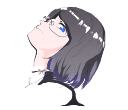 glasses max sticker #4497992