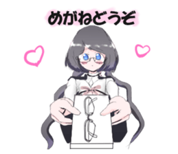 glasses max sticker #4498002