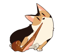 Corgi*Time sticker #4498247