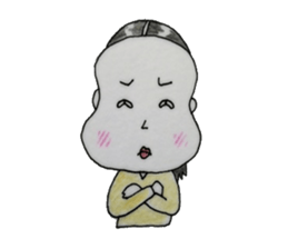 girl`s one year sticker #4498491