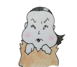 girl`s one year sticker #4498494