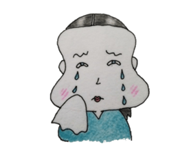 girl`s one year sticker #4498495