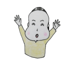 girl`s one year sticker #4498497