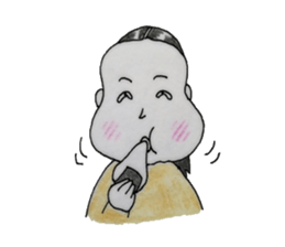 girl`s one year sticker #4498500