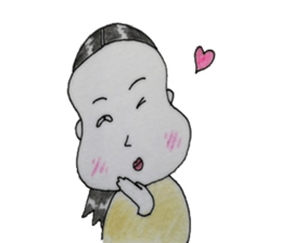 girl`s one year sticker #4498503