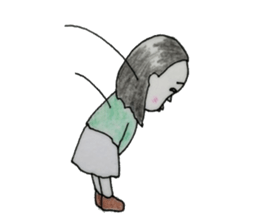 girl`s one year sticker #4498514