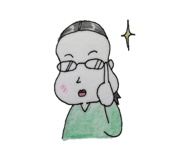 girl`s one year sticker #4498519