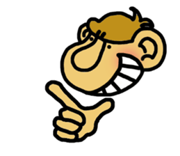 SARU+HAND sticker #4498613