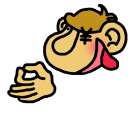 SARU+HAND sticker #4498617