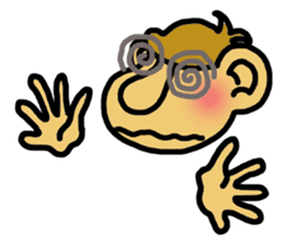 SARU+HAND sticker #4498621