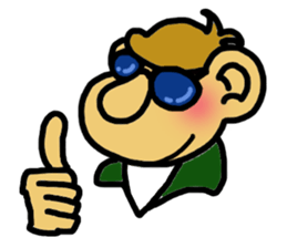 SARU+HAND sticker #4498629