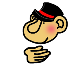 SARU+HAND sticker #4498639