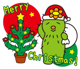 The lazy cactus " Sabotten " sticker #4498967