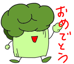 Broccoli Sticker sticker #4499093
