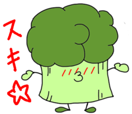 Broccoli Sticker sticker #4499119