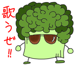 Broccoli Sticker sticker #4499122