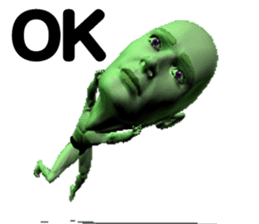 It is alien, but something sticker #4499538