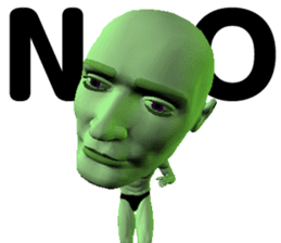 It is alien, but something sticker #4499541