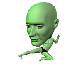 It is alien, but something sticker #4499564