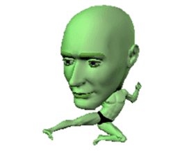 It is alien, but something sticker #4499564