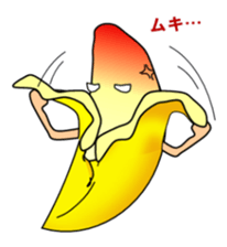 Bana-nan & his friends sticker #4499738