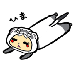 It's with all the wear, BOY. sticker #4500228