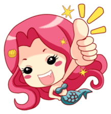 Mervenus : Sweet Mermaid of The Sea sticker #4500408