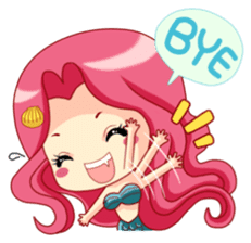 Mervenus : Sweet Mermaid of The Sea sticker #4500413