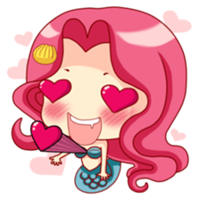 Mervenus : Sweet Mermaid of The Sea sticker #4500415