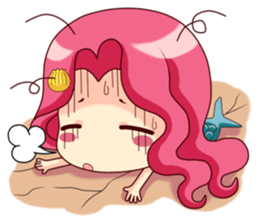 Mervenus : Sweet Mermaid of The Sea sticker #4500416
