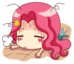 Mervenus : Sweet Mermaid of The Sea sticker #4500416