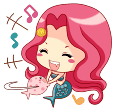 Mervenus : Sweet Mermaid of The Sea sticker #4500418