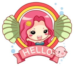 Mervenus : Sweet Mermaid of The Sea sticker #4500420