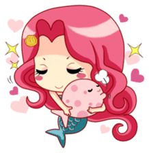 Mervenus : Sweet Mermaid of The Sea sticker #4500421